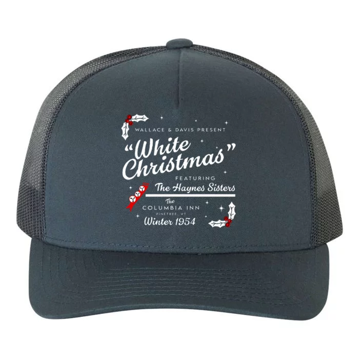 White Christmas Wallace And Davis Haynes Sister Yupoong Adult 5-Panel Trucker Hat