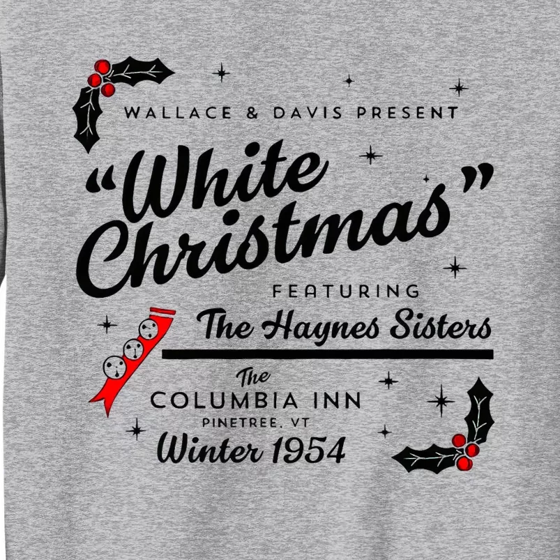 White Christmas Wallace And Davis Haynes Sister Matching Tall Sweatshirt