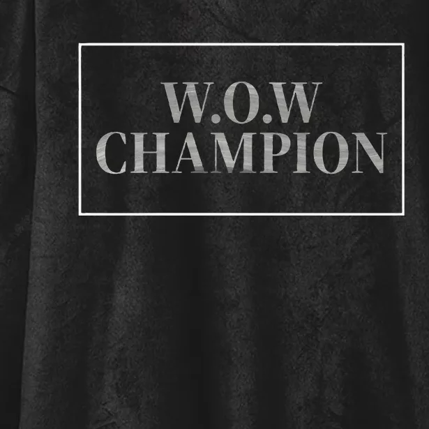 WOW CHAMPION Hooded Wearable Blanket