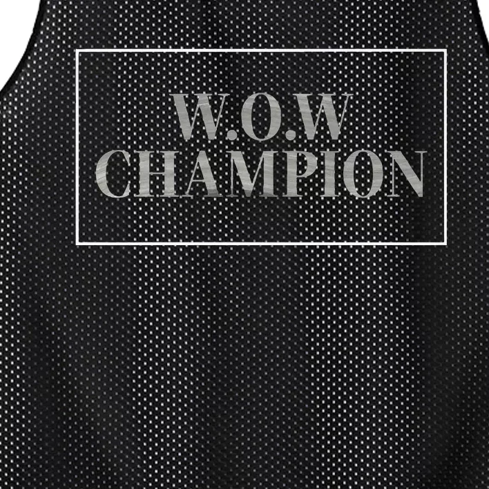 WOW CHAMPION Mesh Reversible Basketball Jersey Tank