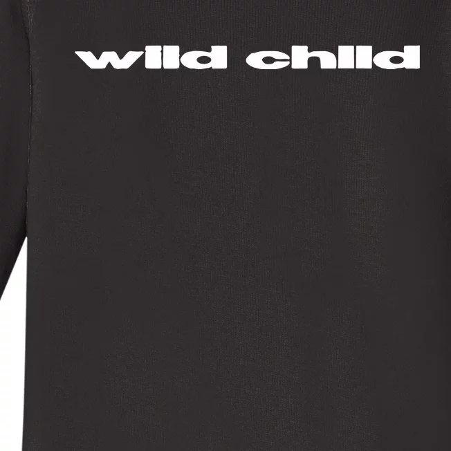 Wild Child Baby Long Sleeve Bodysuit