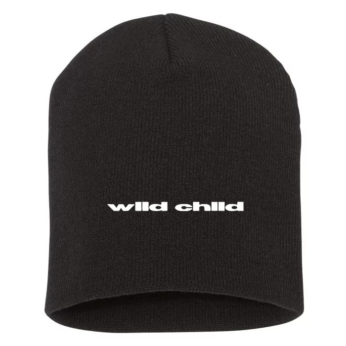 Wild Child Short Acrylic Beanie