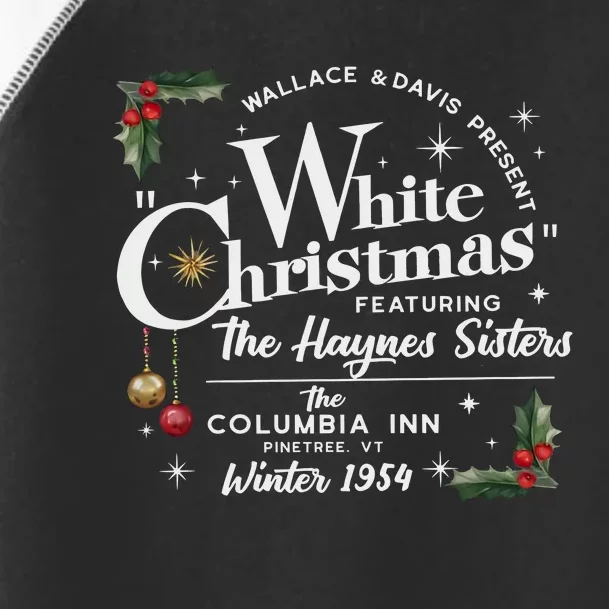 White Christmas Wallace And Davis Haynes Sister Toddler Fine Jersey T-Shirt