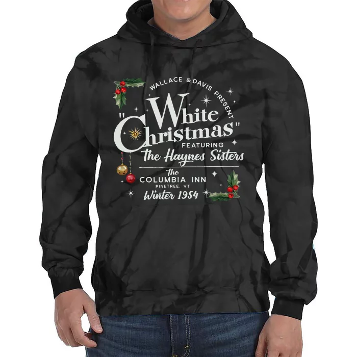 White Christmas Wallace And Davis Haynes Sister Tie Dye Hoodie