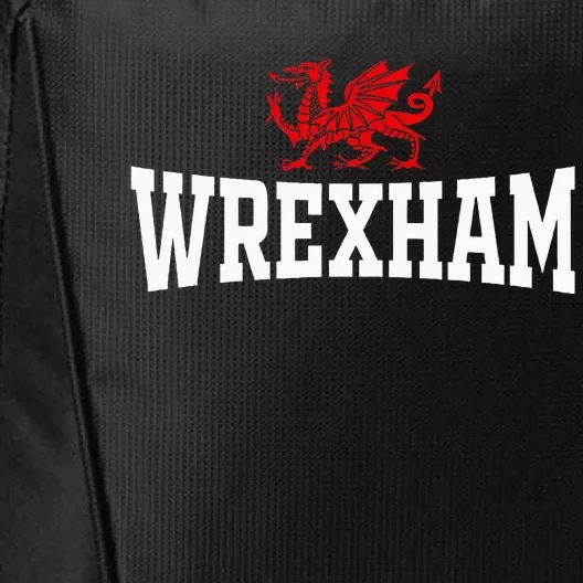 Wrexham City Wales Red Dragon Wrecsam Cymru County Of Wales City Backpack