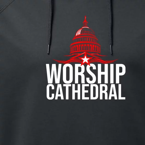 Worship Cathedral Performance Fleece Hoodie