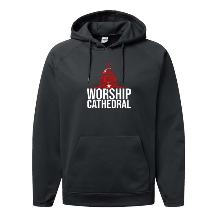 Worship Cathedral Performance Fleece Hoodie