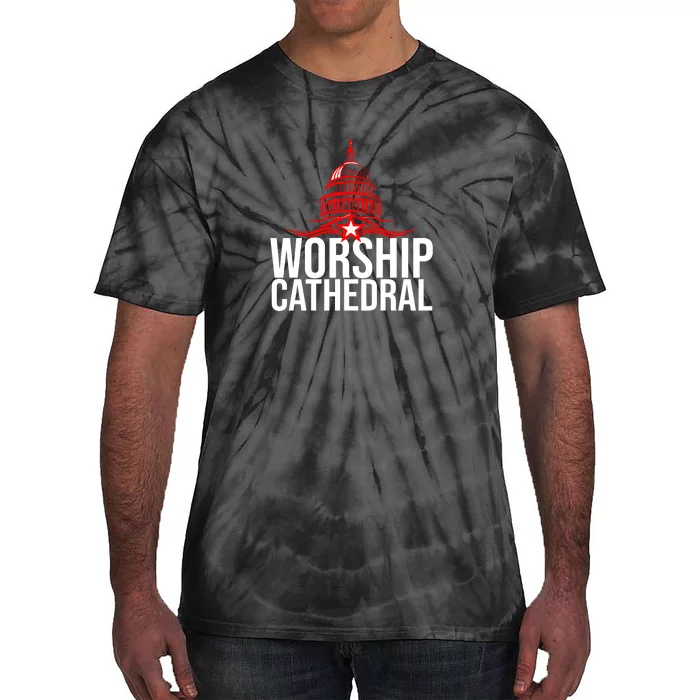 Worship Cathedral Tie-Dye T-Shirt