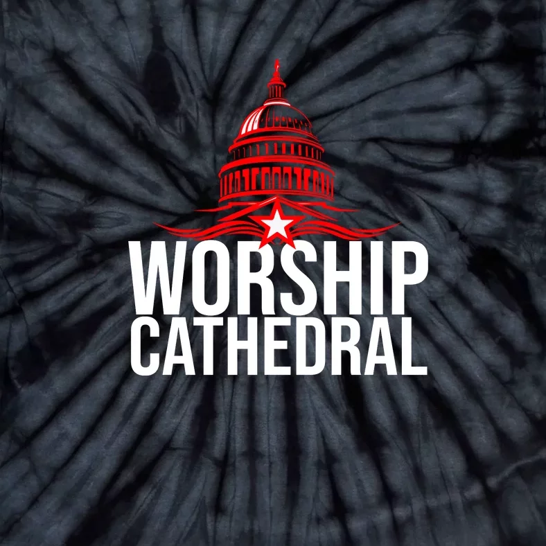 Worship Cathedral Tie-Dye T-Shirt