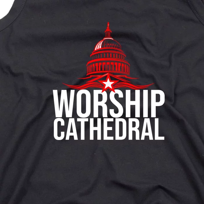 Worship Cathedral Tank Top