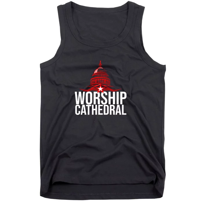 Worship Cathedral Tank Top