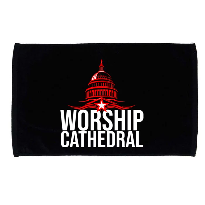 Worship Cathedral Microfiber Hand Towel