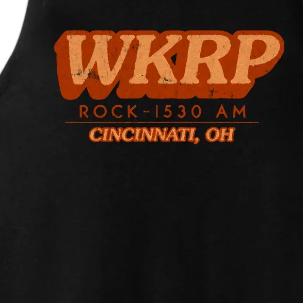 WKRP Cincinnati Ladies Tri-Blend Wicking Tank