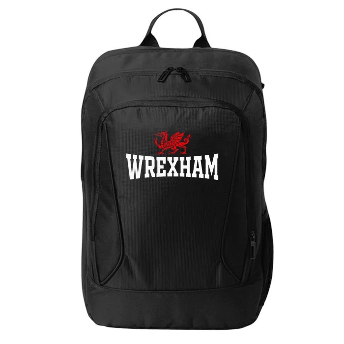 Wrexham City Wales Red Dragon Wrecsam Cymru County Of Wales City Backpack