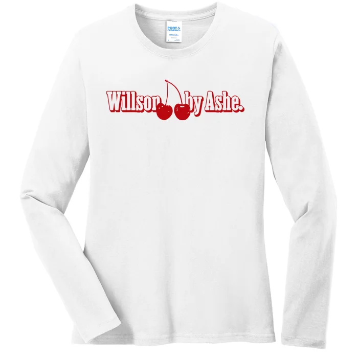 Willson Cherries Ladies Long Sleeve Shirt