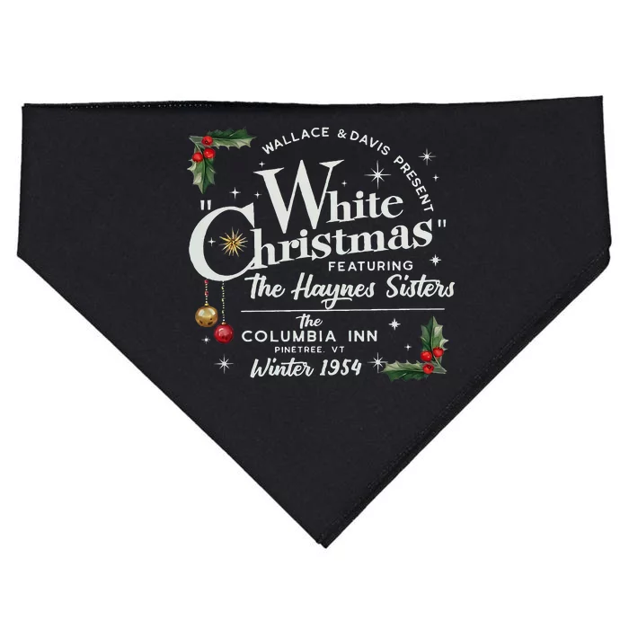 white christmas wallace and davis haynes sister USA-Made Doggie Bandana