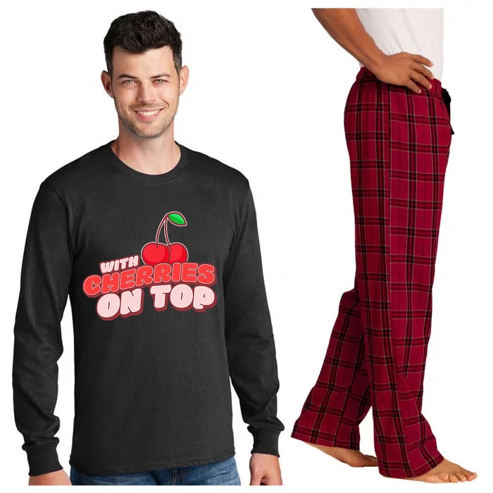 With Cherries Long Sleeve Pajama Set