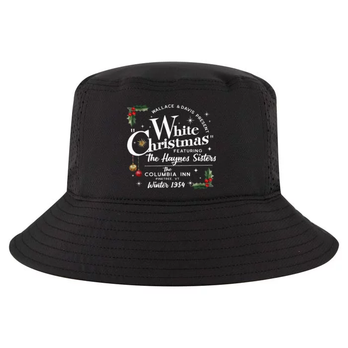 White Christmas Wallace And Davis Haynes Sister Cool Comfort Performance Bucket Hat