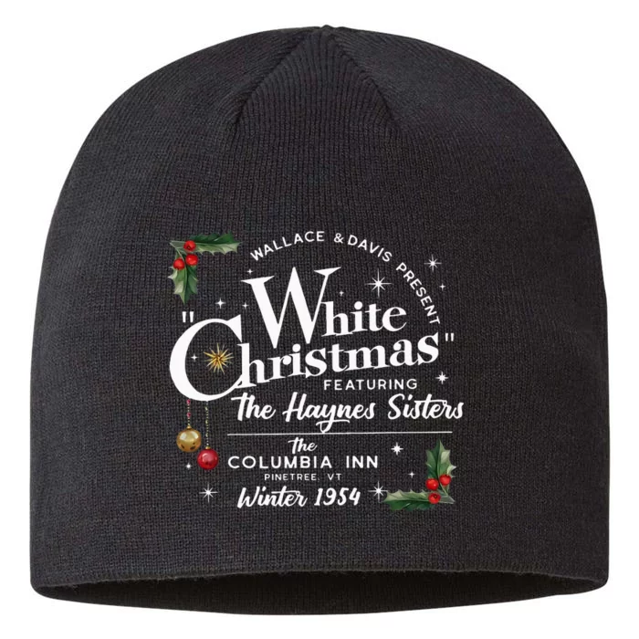 White Christmas Wallace And Davis Haynes Sister 8 1/2in Sustainable Knit Beanie