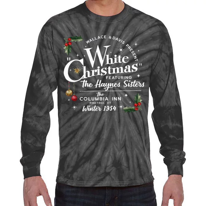 White Christmas Wallace And Davis Haynes Sister Tie-Dye Long Sleeve Shirt