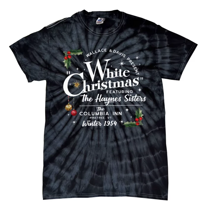 White Christmas Wallace And Davis Haynes Sister Tie-Dye T-Shirt