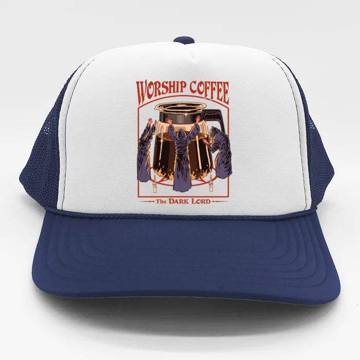 Worship Coffee Trucker Hat