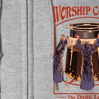 Worship Coffee Full Zip Hoodie