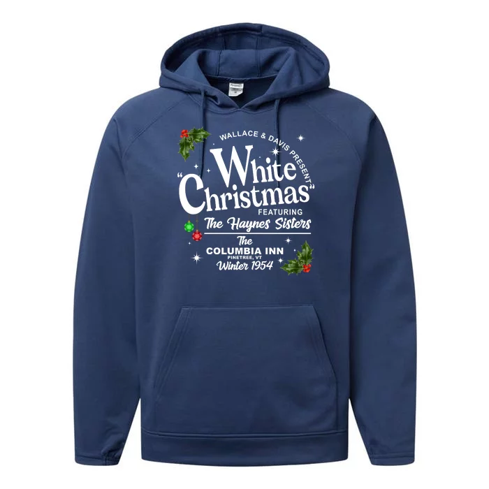 White Christmas Wallace And Davis Haynes Sister Performance Fleece Hoodie