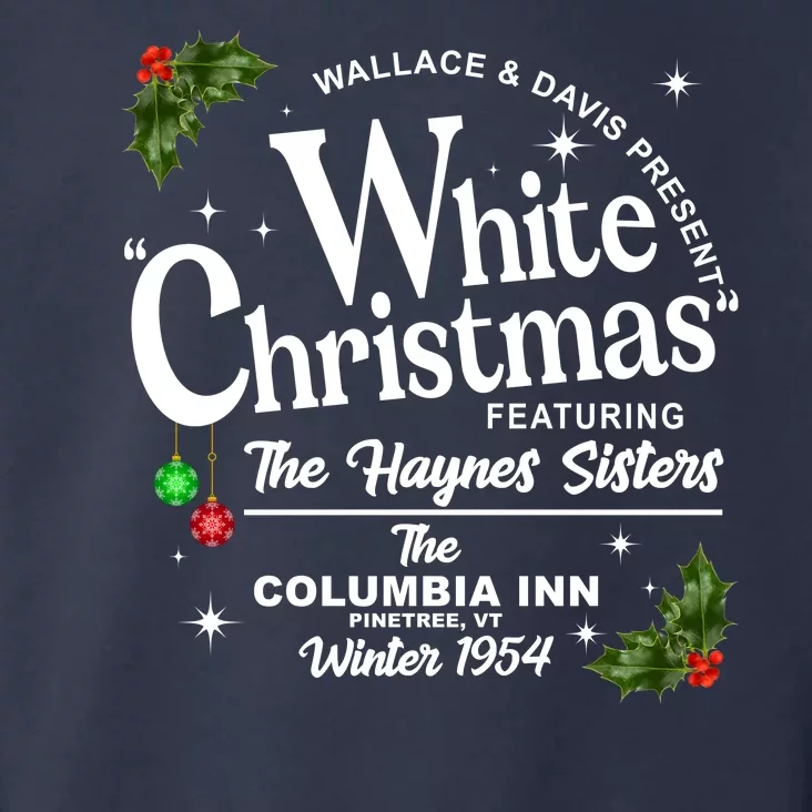 White Christmas Wallace And Davis Haynes Sister Toddler Hoodie