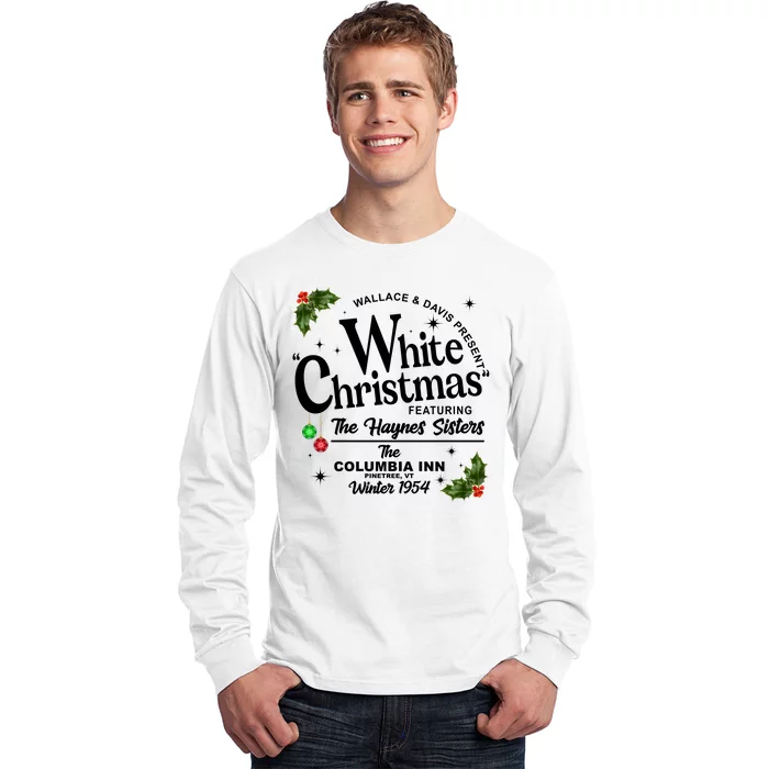 White Christmas Wallace And Davis Haynes Sister Long Sleeve Shirt