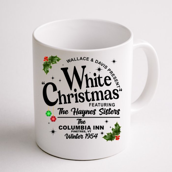 White Christmas Wallace And Davis Haynes Sister Front & Back Coffee Mug