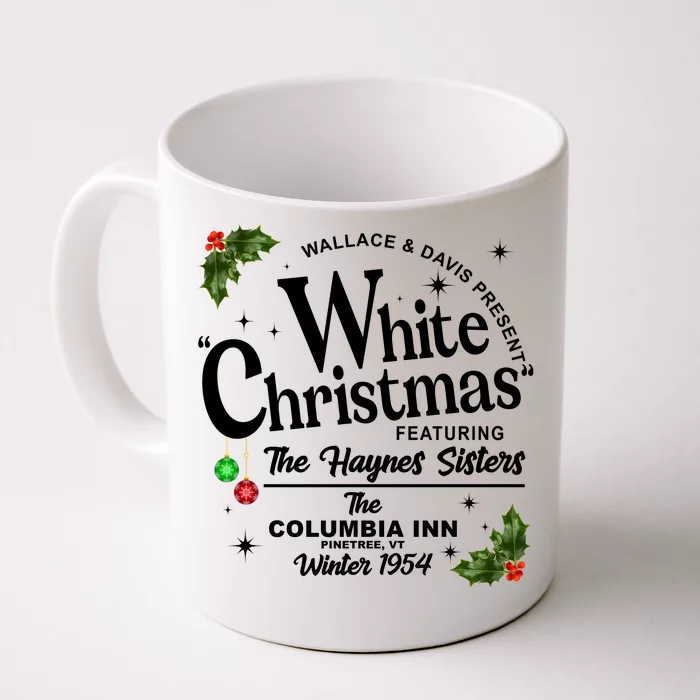 White Christmas Wallace And Davis Haynes Sister Front & Back Coffee Mug