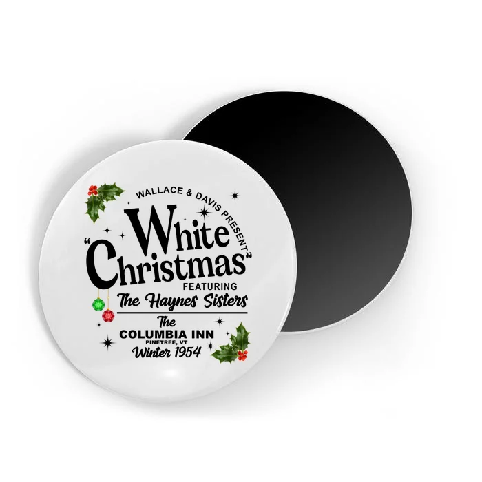 White Christmas Wallace And Davis Haynes Sister Magnet