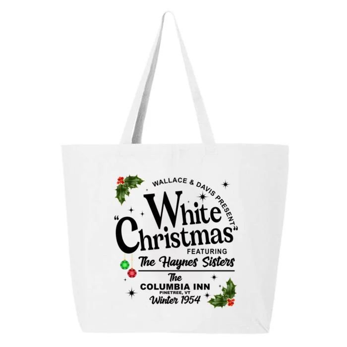 White Christmas Wallace And Davis Haynes Sister 25L Jumbo Tote