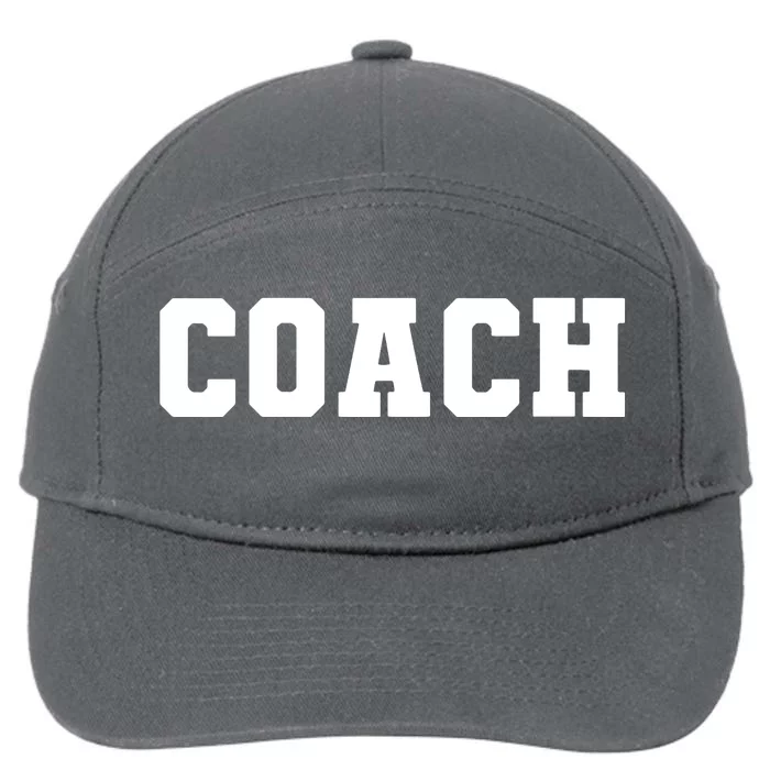 Womens Coach 7-Panel Snapback Hat