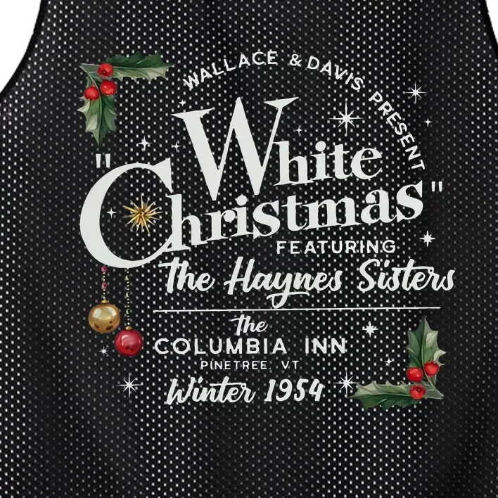 White Christmas Wallace And Davis Haynes Sister Mesh Reversible Basketball Jersey Tank