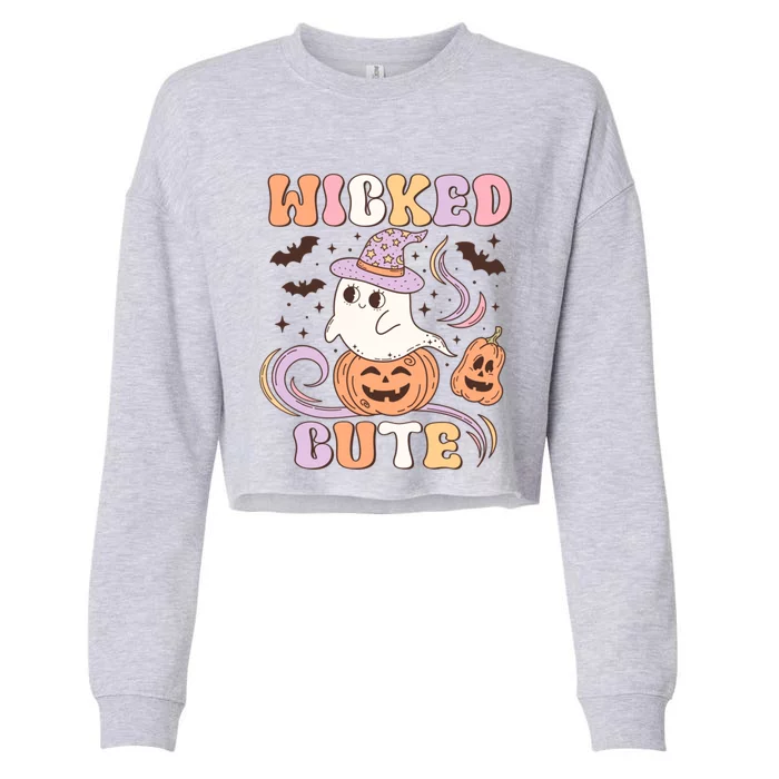 Wicked Cute Cropped Pullover Crew