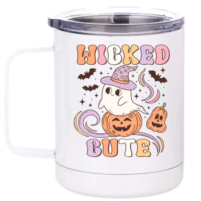 Wicked Cute Front & Back 12oz Stainless Steel Tumbler Cup