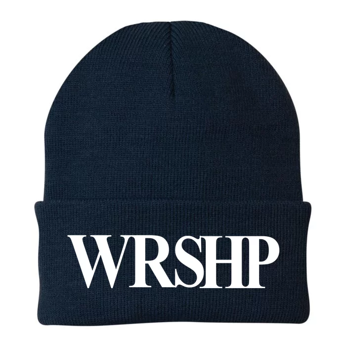 Worship Christian Words Of Faith Knit Cap Winter Beanie