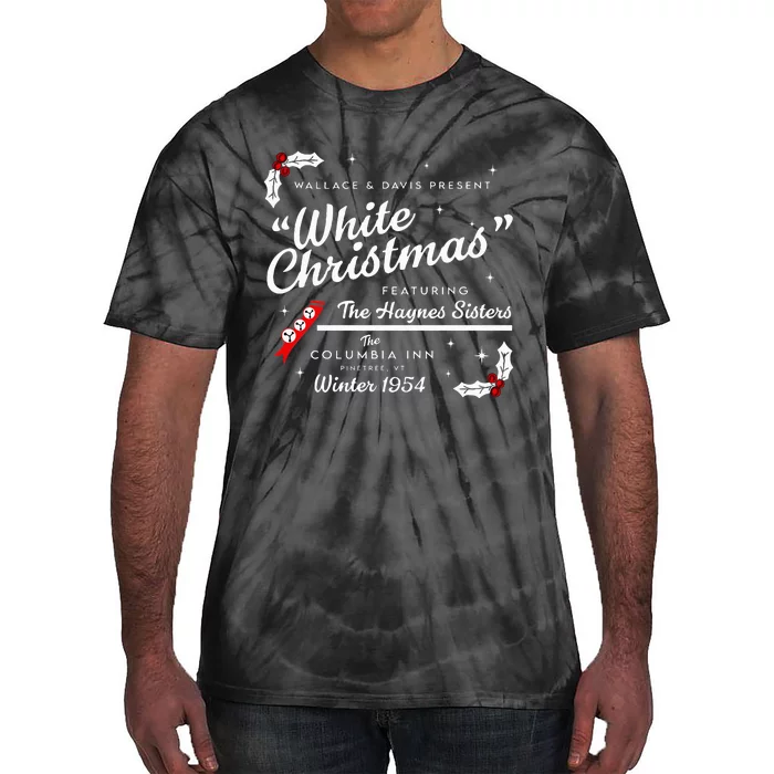 White Christmas Wallace And Davis Haynes Sister Tie-Dye T-Shirt