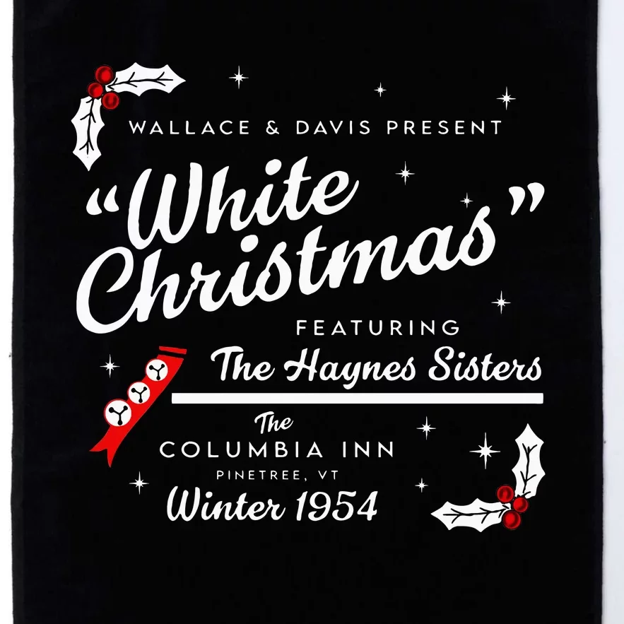 White Christmas Wallace And Davis Haynes Sister Platinum Collection Golf Towel