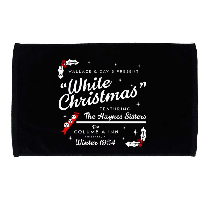 White Christmas Wallace And Davis Haynes Sister Microfiber Hand Towel