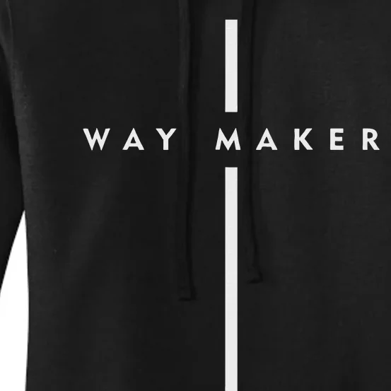 Waymaker Christian Women Cross Shape Faith Women's Pullover Hoodie