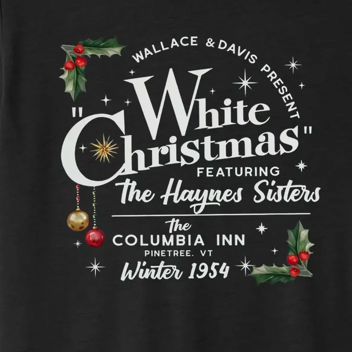 White Christmas Wallace And Davis Haynes Sister ChromaSoft Performance T-Shirt