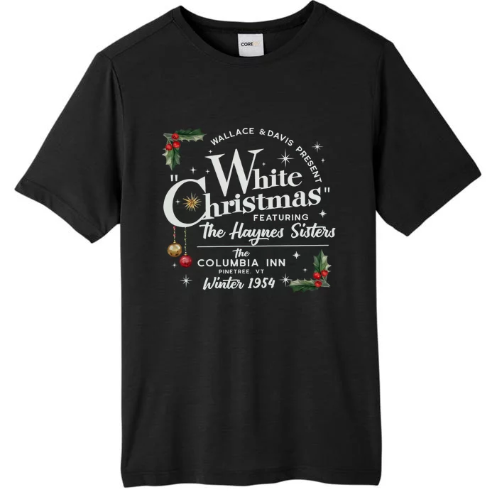 White Christmas Wallace And Davis Haynes Sister ChromaSoft Performance T-Shirt