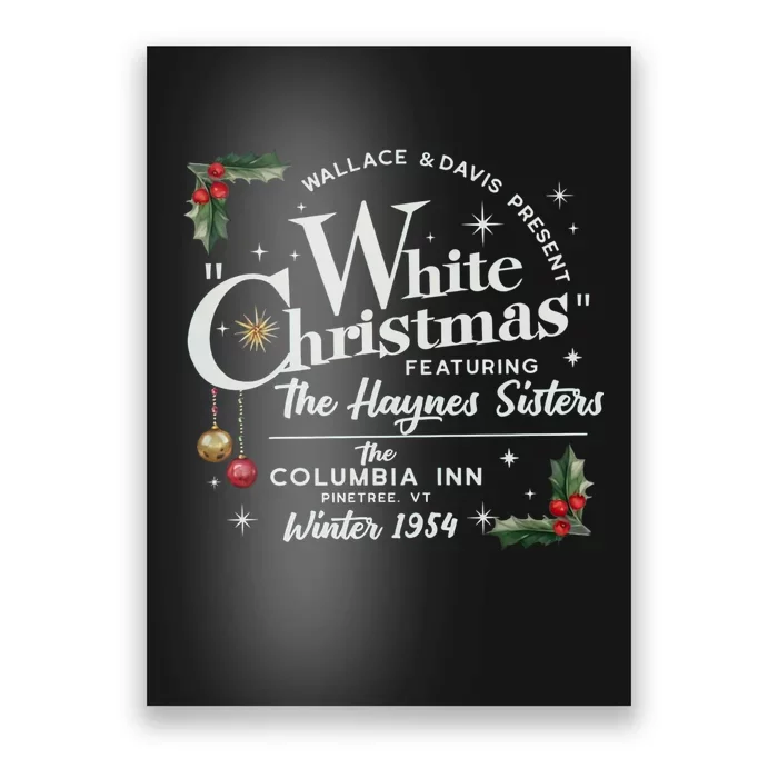 White Christmas Wallace And Davis Haynes Sister Poster