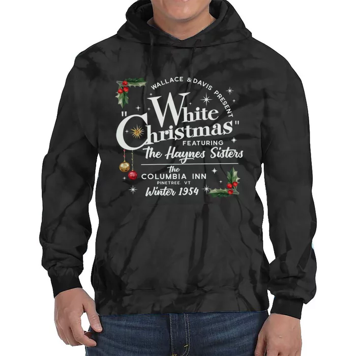 White Christmas Wallace And Davis Haynes Sister Tie Dye Hoodie