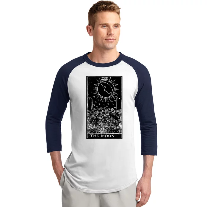 Witch Craft Wiccan Card Witchy Gothic Scary Halloween Gifts Baseball Sleeve Shirt