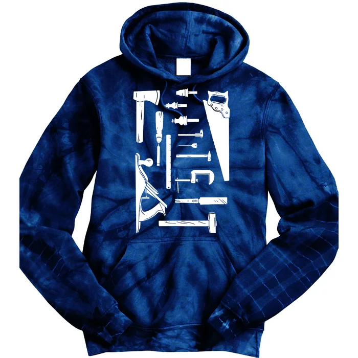 Woodworking Carpenter Woodworker Woodwork Carpentry Crafts Tie Dye Hoodie