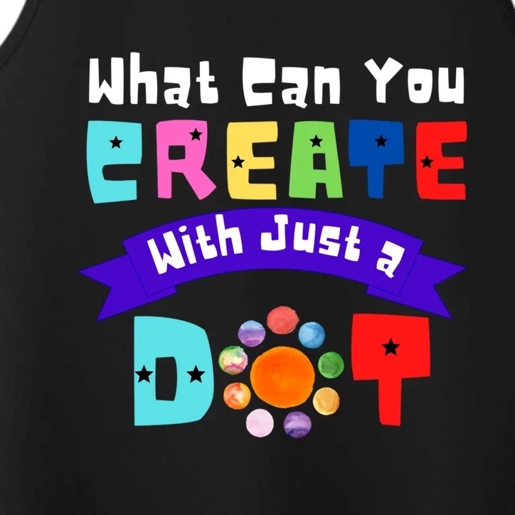 What Can You Create With Just A Dot International Dot Day Gift Performance Tank